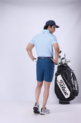 Cut Away Golf Polo Sky